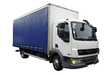 Van Hire Newtownards - 7.5 Tonne Curtain Side Truck - Truck hire Newtownards